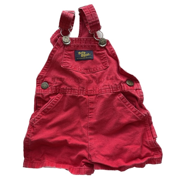 Baby Girl OshKosh B’gosh Shortalls Set - Picture 4 of 5